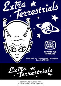 Extra Terrestrials - Fanart - Cart - Front Image