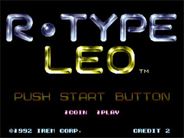 R-Type Leo - Screenshot - Game Title Image