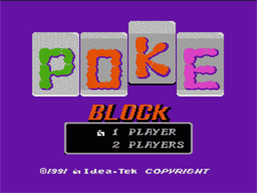 Poke Block - Screenshot - Game Title Image
