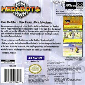 Medabots: Rokusho - Box - Back Image