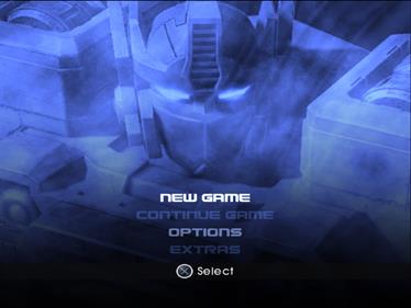 Transformers - Screenshot - Game Select Image
