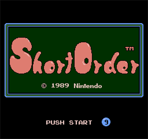 Short Order / Eggsplode! - Screenshot - Game Title Image