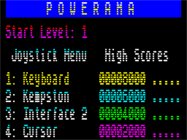 Powerama - Screenshot - Game Title Image