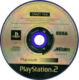 Crazy Taxi - Disc Image