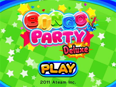 Bingo Party Deluxe - Screenshot - Game Title Image