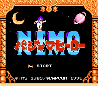 Little Nemo: The Dream Master - Screenshot - Game Title Image