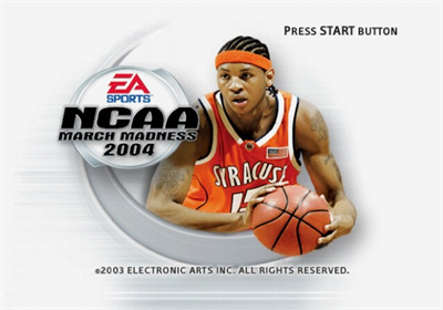 NCAA March Madness 2004 - Screenshot - Game Title Image