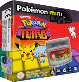 Pokémon Tetris - Box - 3D Image