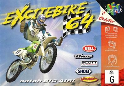 Excitebike 64 - Box - Front Image