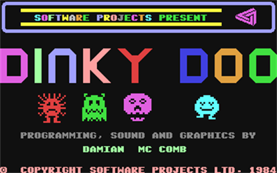 Dinky Doo - Screenshot - Game Title Image