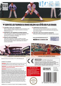 Grand Slam Tennis - Box - Back Image