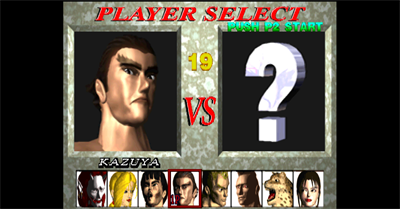 Tekken - Screenshot - Game Select Image