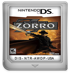 Zorro: Quest for Justice - Fanart - Cart - Front