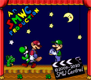 Super Mario World Central Production - Screenshot - Game Title Image