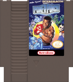 Mike Tyson's Intergalactic Power Punch - Cart - Front Image