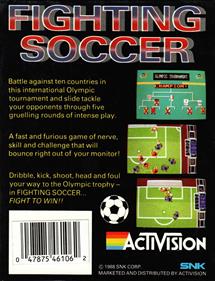 Fighting Soccer - Box - Back Image