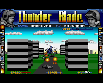 Thunder Blade - Screenshot - Gameplay Image