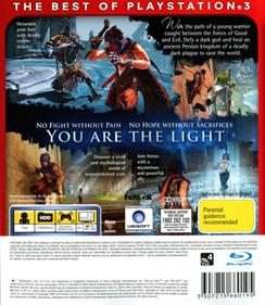 Prince of Persia - Box - Back Image