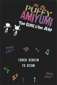 Hi Hi Puffy AmiYumi: The Genie & the Amp - Screenshot - Game Title Image