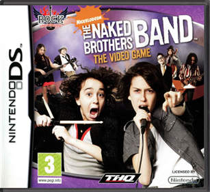 The Naked Brothers Band: The Video Game - Box - Front - Reconstructed Image