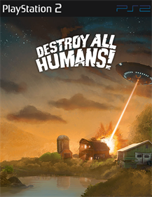 Destroy All Humans! - Fanart - Box - Front Image