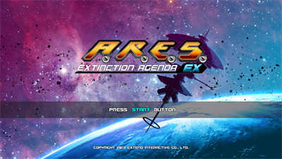A.R.E.S. Extinction Agenda EX - Screenshot - Game Title Image