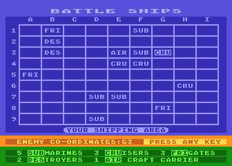 Battle Ships (TWAUG Newsletter)