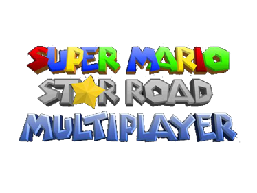 Super Mario Star Road Multiplayer - Clear Logo Image