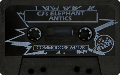 CJ's Elephant Antics - Cart - Front