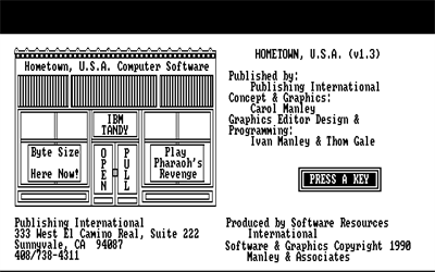 Hometown, U.S.A. - Screenshot - Game Title Image