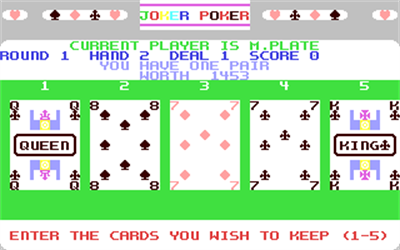 Aussie Joker Poker - Screenshot - Gameplay Image