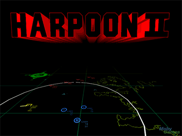 Harpoon II: Admiral's Edition - Screenshot - Game Title Image