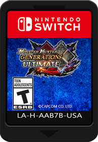 Monster Hunter Generations Ultimate - Cart - Front Image