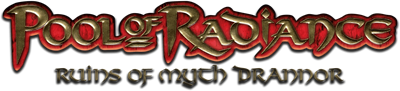 Pool of Radiance: Ruins of Myth Drannor - Clear Logo Image