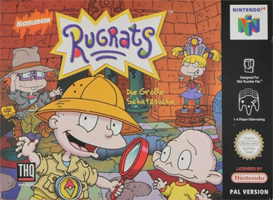 Rugrats: Scavenger Hunt - Box - Front Image