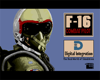 F/16 Combat Pilot - Screenshot - Game Title Image