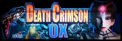 Death Crimson OX - Arcade - Marquee Image