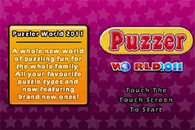 Puzzler World 2 - Screenshot - Game Title Image