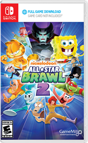 Nickelodeon All-Star Brawl 2 - Box - Front Image
