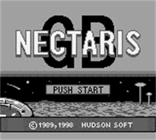 Nectaris GB - Screenshot - Game Title Image