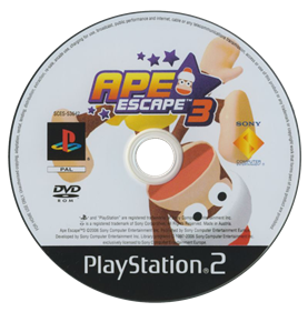 Ape Escape 3 - Disc Image