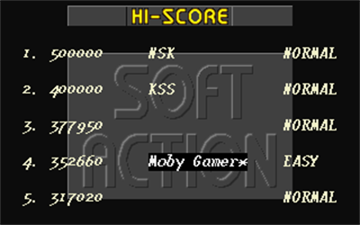 Fox Ranger - Screenshot - High Scores Image