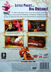 Piglet's BIG Game - Box - Back Image