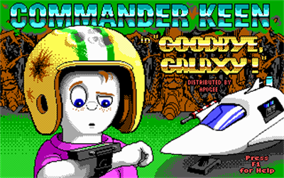 Commander Keen: Secret of the Oracle - Screenshot - Game Title Image