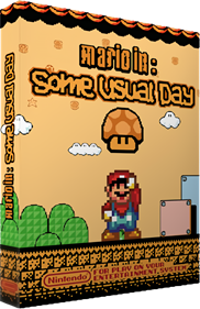 Mario in Some Usual Day - Box - 3D Image