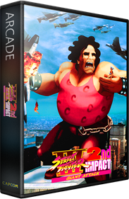 Street Fighter III 2nd Impact: Giant Attack - Box - 3D Image