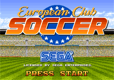 World Trophy Soccer - Screenshot - Game Title Image