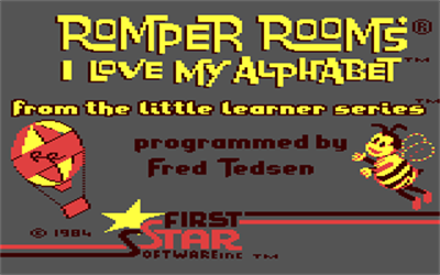 Romper Room's I Love My Alphabet - Screenshot - Game Title Image