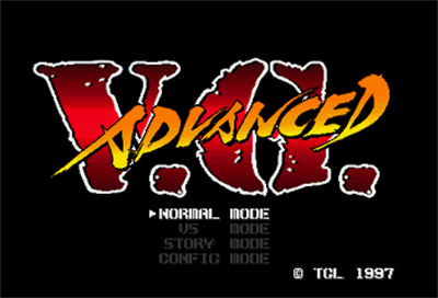 Advanced V.G. - Screenshot - Game Title Image