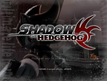 Shadow the Hedgehog - Screenshot - Game Title Image